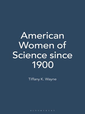 cover image of American Women of Science since 1900